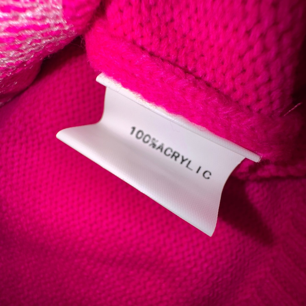 Queen of Sparkles Pink Chihuahua Sequin Cardigan Sweater Sombrero Maraca Small - Picture 11 of 13